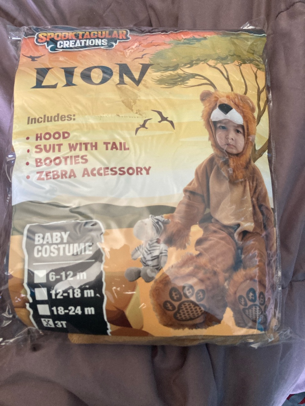 3T Lion Halloween costume